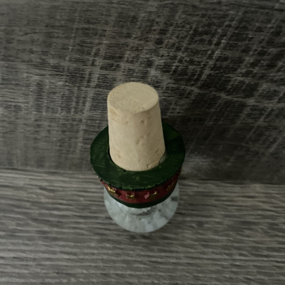 Cork Wine Christmas Snow