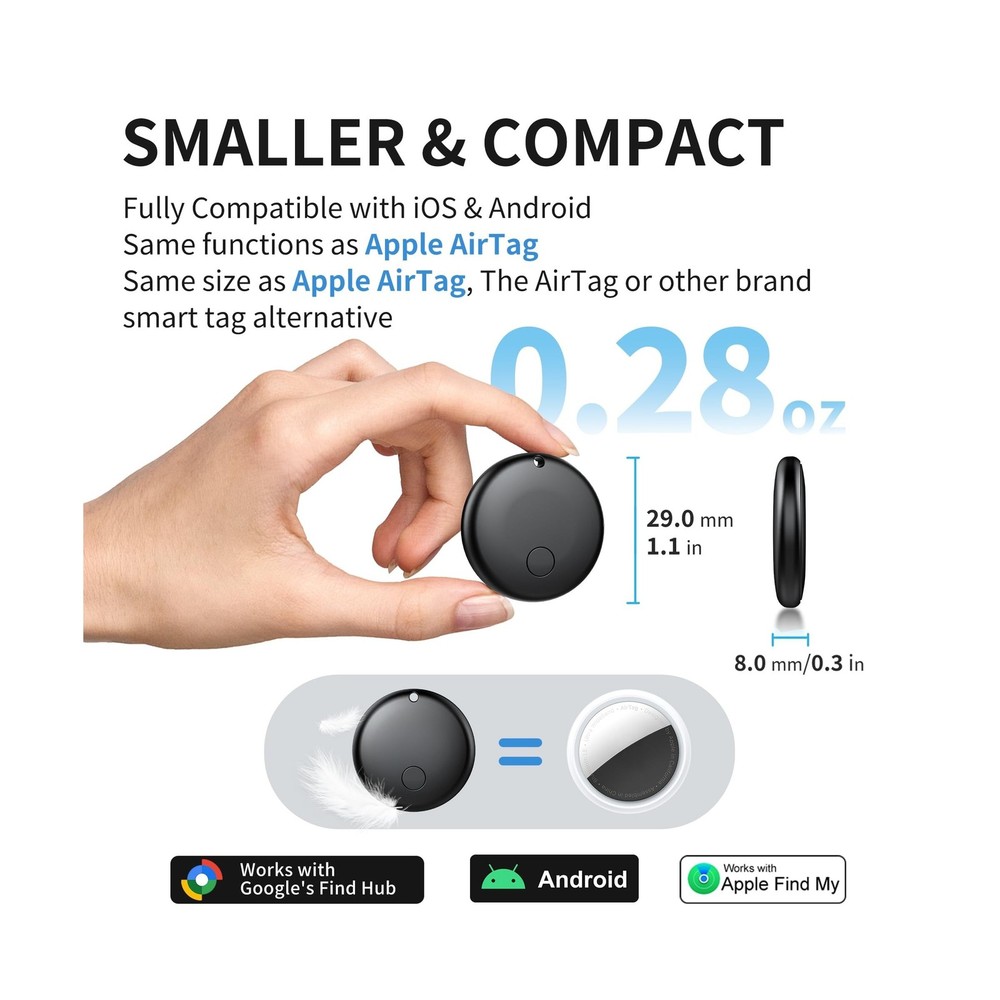 2025 Air Tracker Tags-4 Pack Item Locator for Android & iOS Blu... FAST USA SHIP