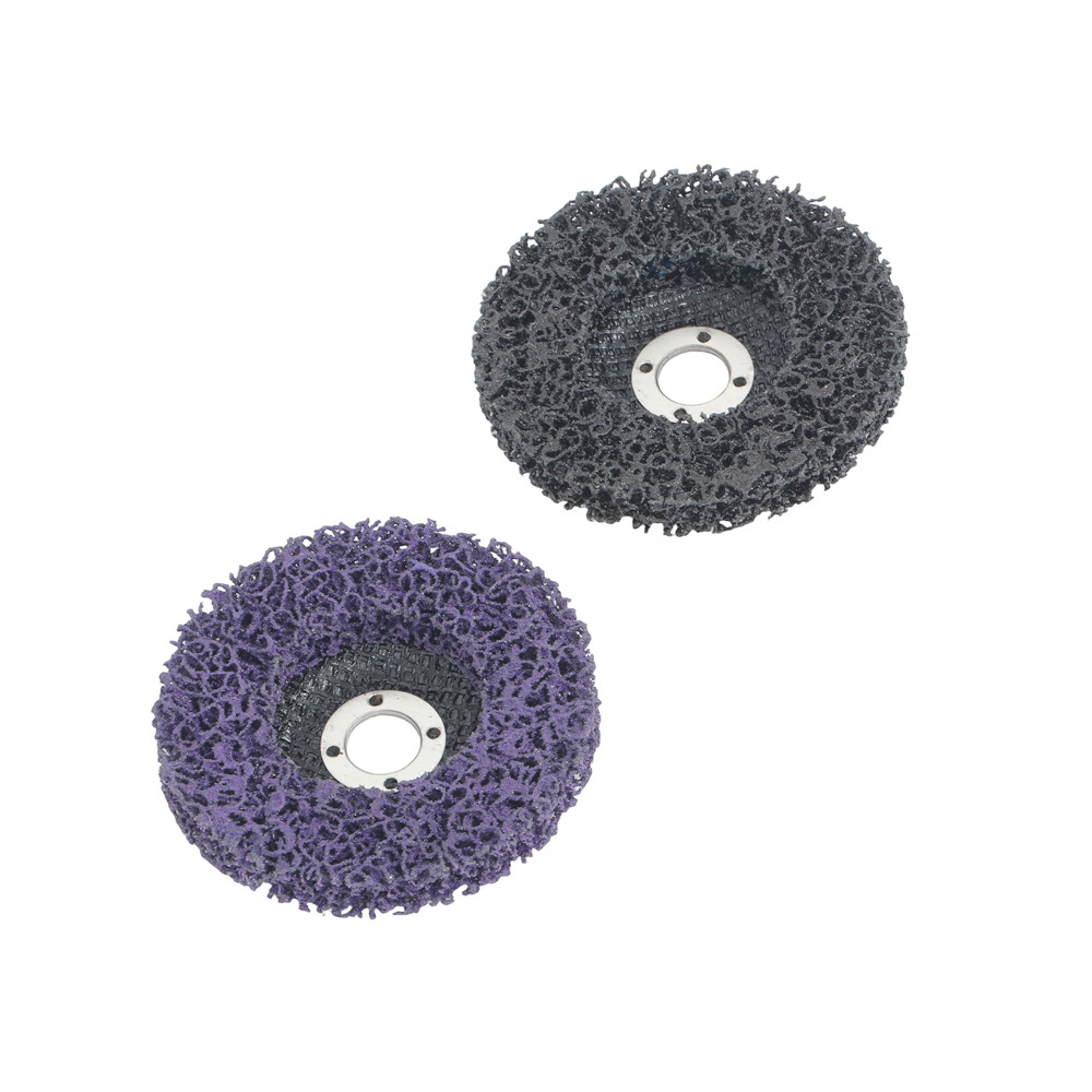 12Pack (6 Purple & 6 Black) 4" Paint Stripping Disc Set Efficient Rust Removal