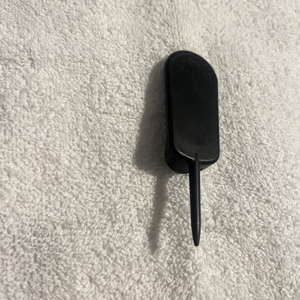 Dallas National Black Plastic Divot Tool Texas
