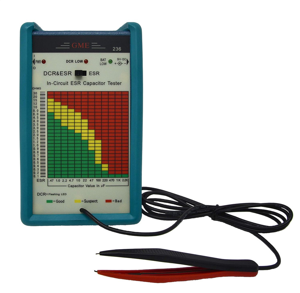 USA-Made Professional ESR Capacitor Tester & Capacitance Meter