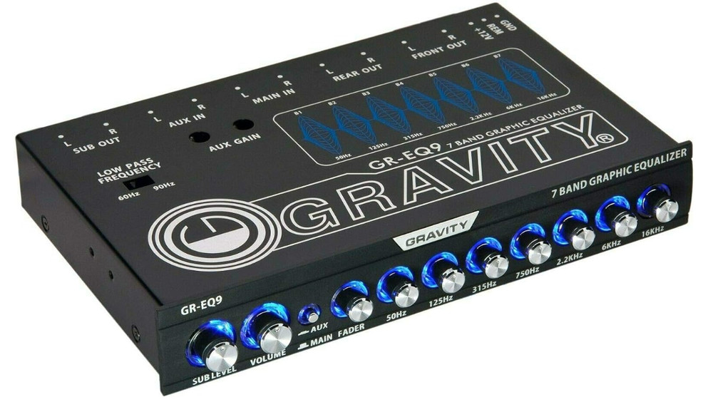7 Band Graphic Equalizer GR-EQ9