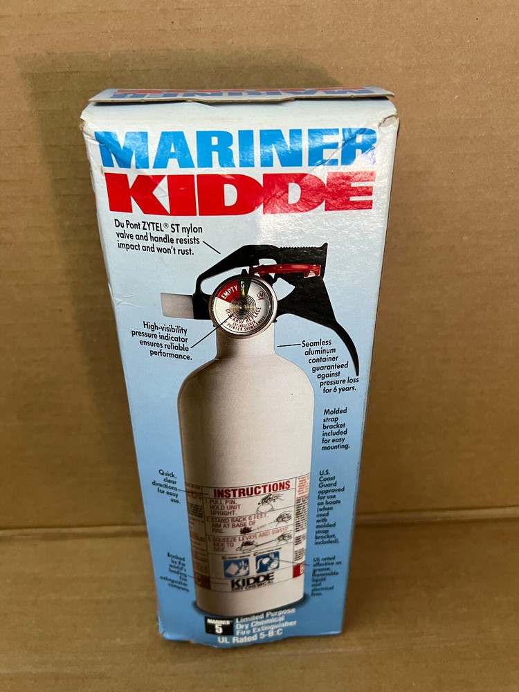 Mariner Kidde 5 Dry Chemical Fire Extinguisher
