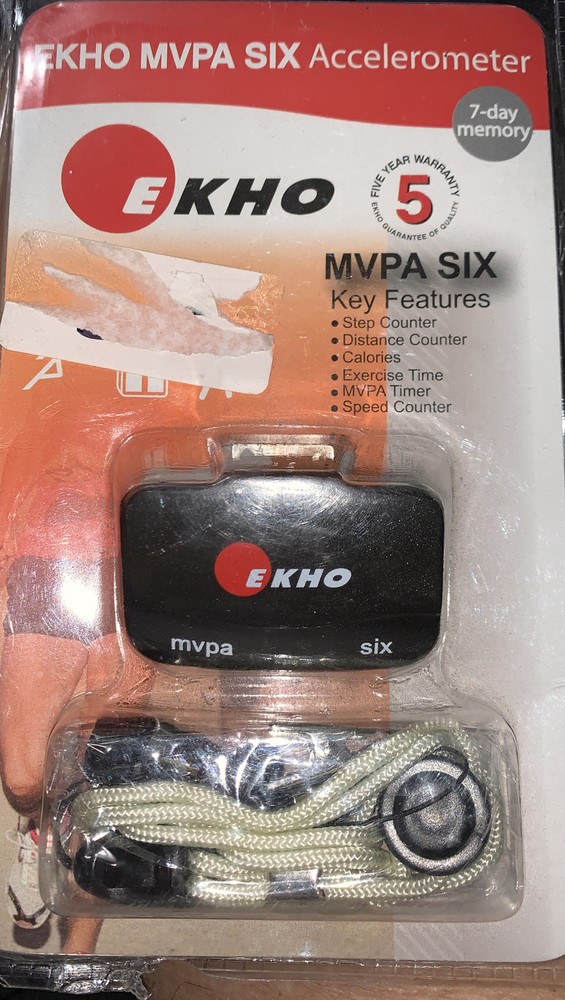 EKHO MVPA SIX  Accelerometer/Pedometer