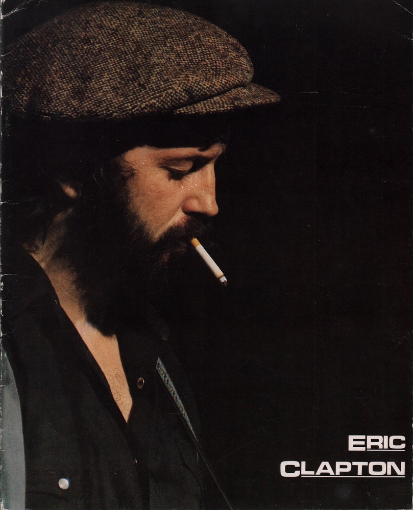 ERIC CLAPTON 1981 ANOTHER TICKET US TOUR CONCERT PROGRAM BOOK BOOKLET / EX 2 NM