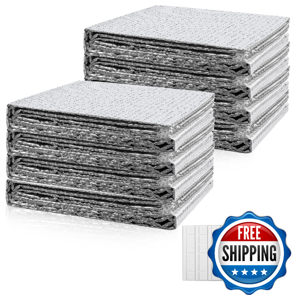 Reflective Bubble Insulation Sheet 6MM Thick Double Bubble Aluminum Foil Shield