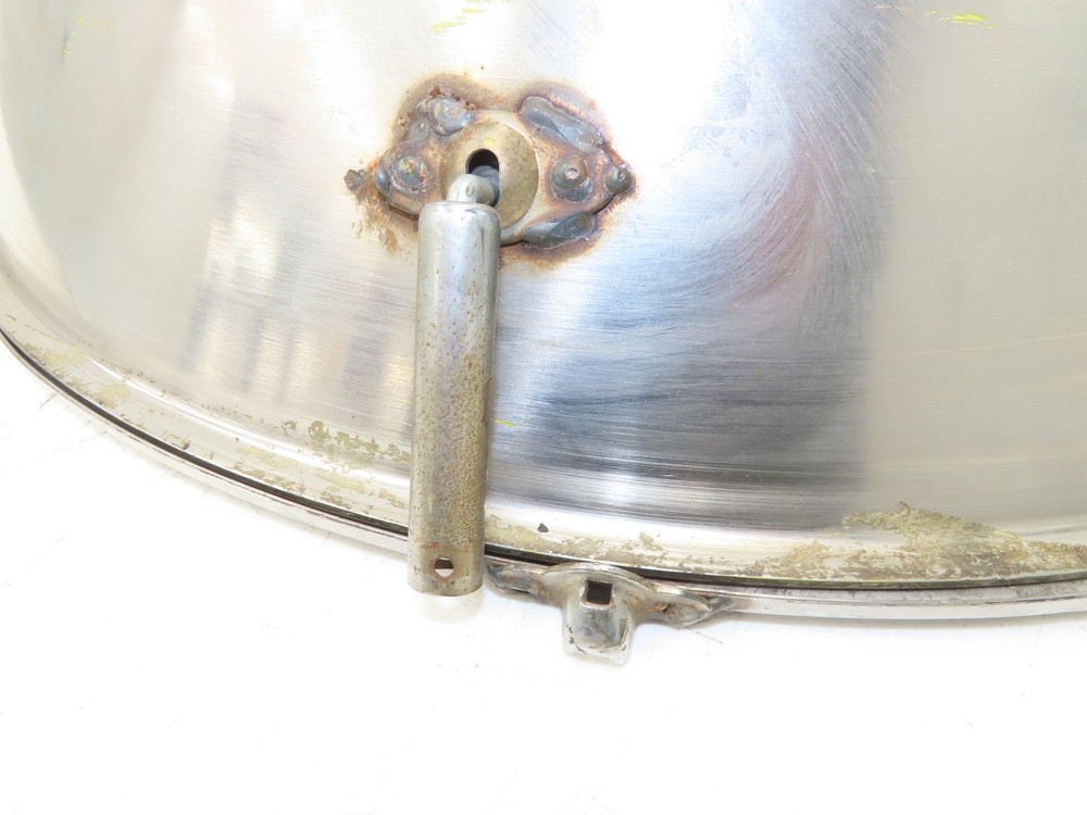 Stainless Vacuum Receiver Loader 30" Hopper 26 Gallon Injection Molding Plastic