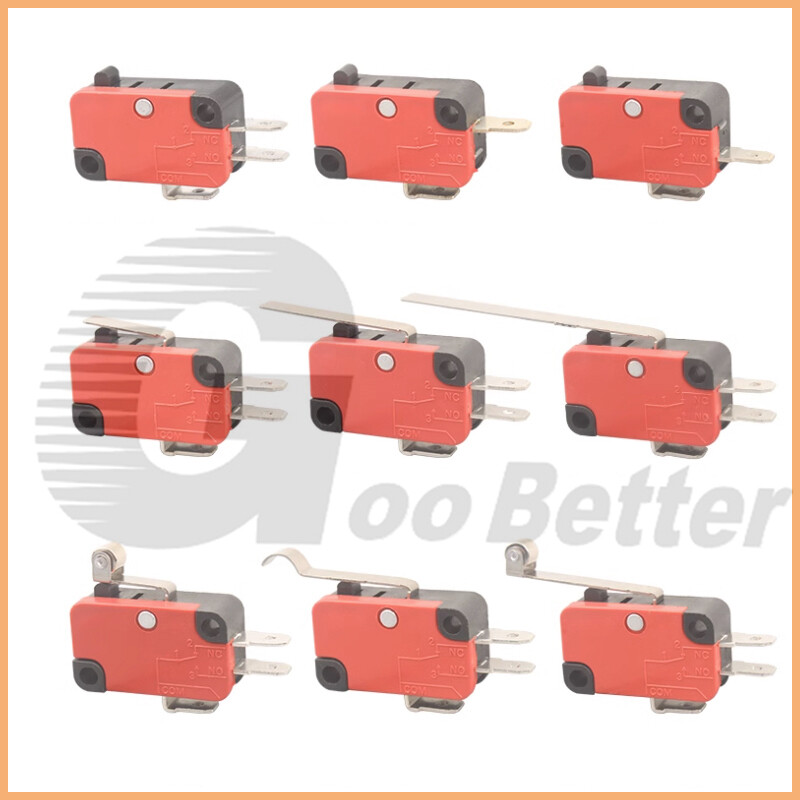 Microswitch Limit Switch Long Curved Roller Lever Snap Action Micro Limit Switch
