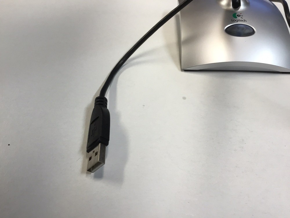 Logitech USB Desktop Microphone - Black/Silver - Tested