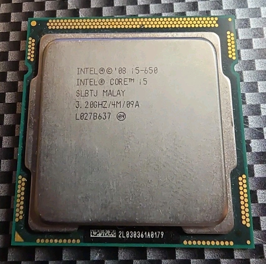 Intel SLBLK 3.2GHZ/4MB/73W/2C, Core I5-650