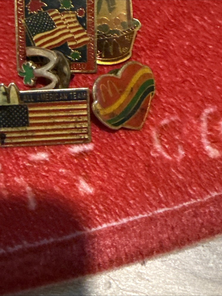 Mcdonalds Vintage Pin Lot