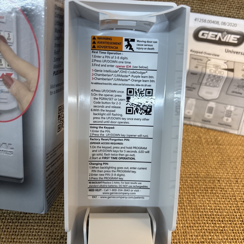 Genie Universal Keypad GUK-BX