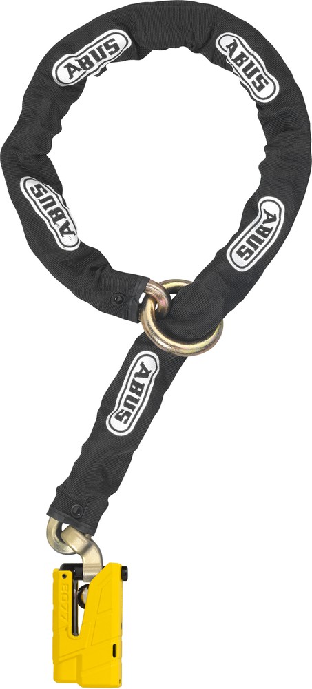 ABUS GRANIT 8077 DISC LOCK PLUS ADAPTOR CHAIN 19005
