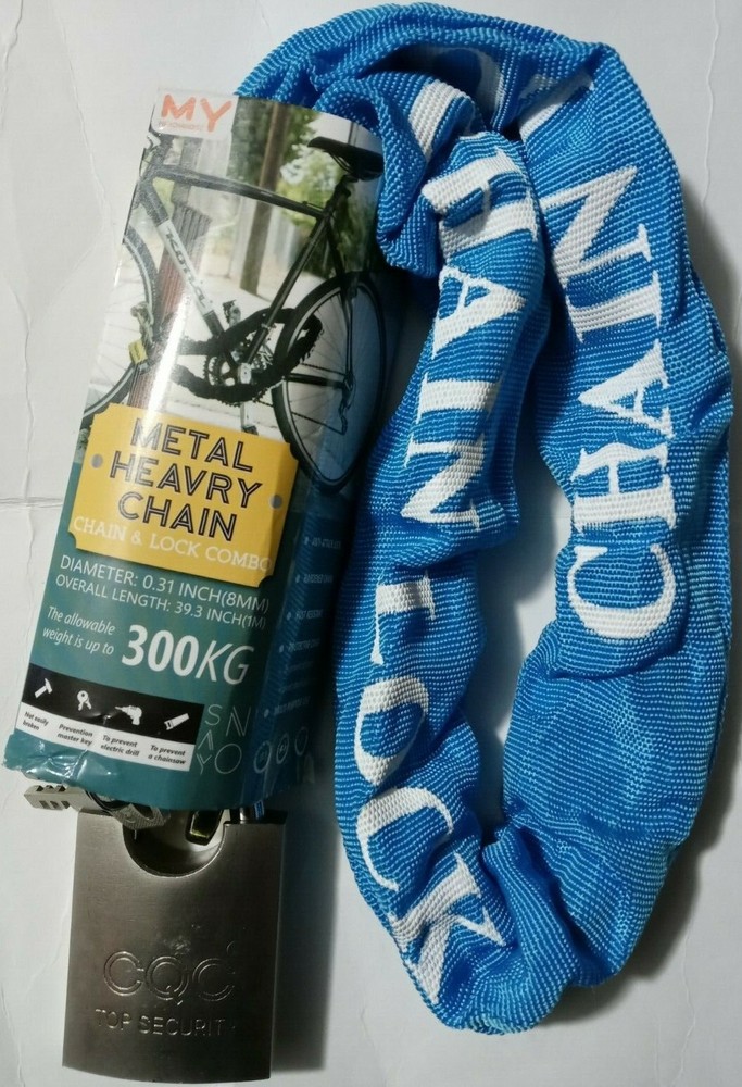My Merchandise Maximum Security Square Chain & Sleeve 5/16" Diameter Chain Link