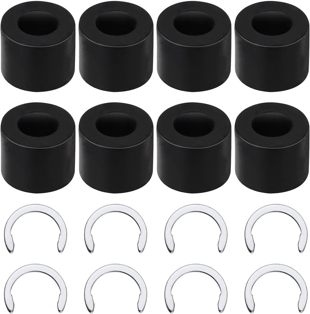 8pcs Rubber Roller Resolution for Cricut Maker and 8pcs Rubber Roller Replace...