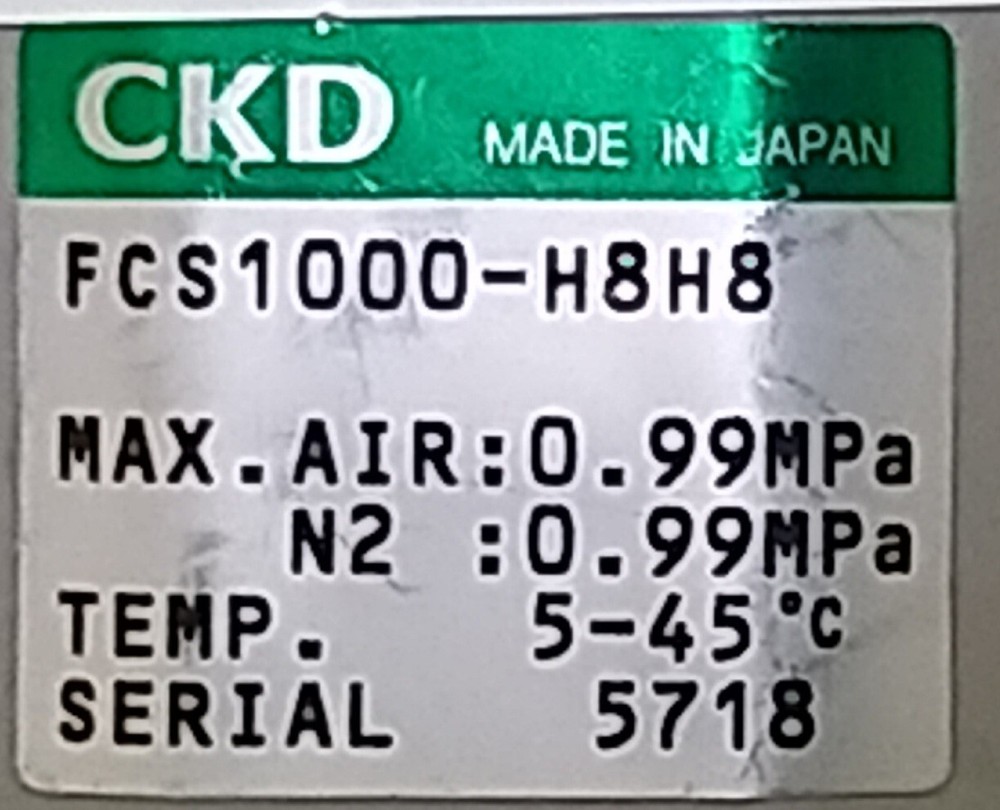CKD FCS1000-H8H8 FILTER, USED