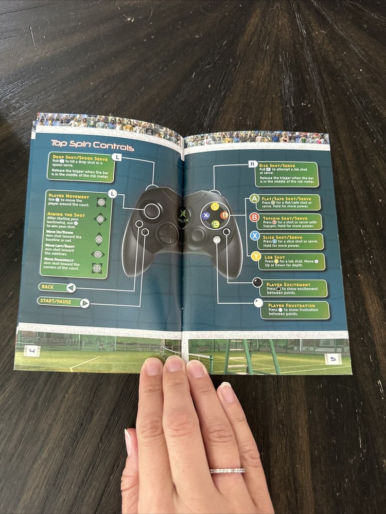XBOX Manual Only Top Spin