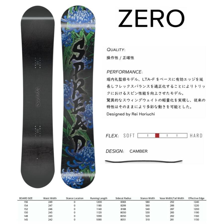 Spread Japanese Snowboard 25-26 - Model ZERO 152cm