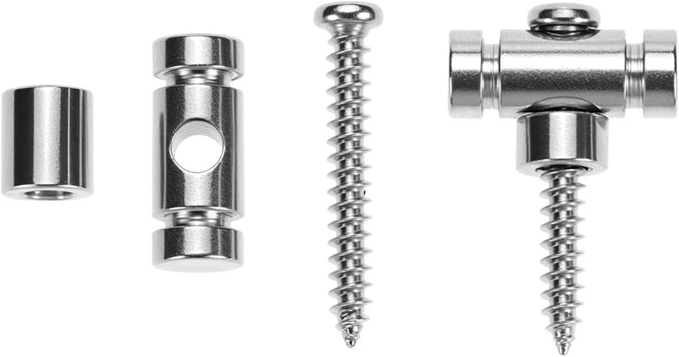 Guitar Roller String Retainers 4-Pack Alloy String Trees Guides Electric Guitars