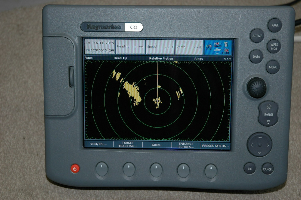 Raymarine C80 MFD #E02020  Bench Tested