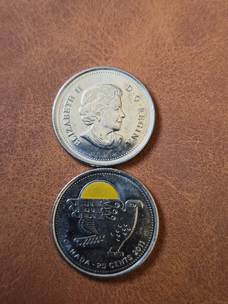 CANADA 25 Cents Coin 2011