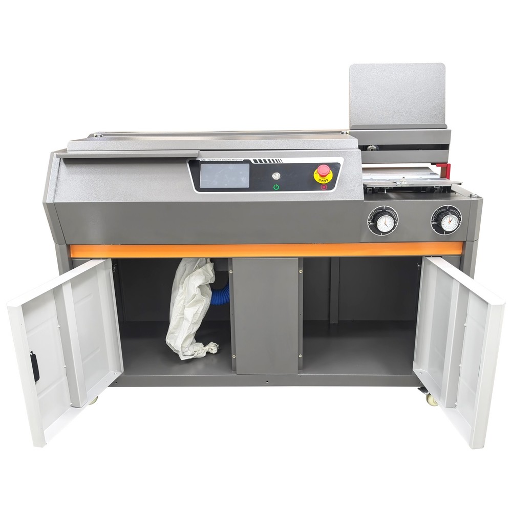 220V Auto Hot Glue Book Binding Machine A4 Side Glue Perfect Binding Machine