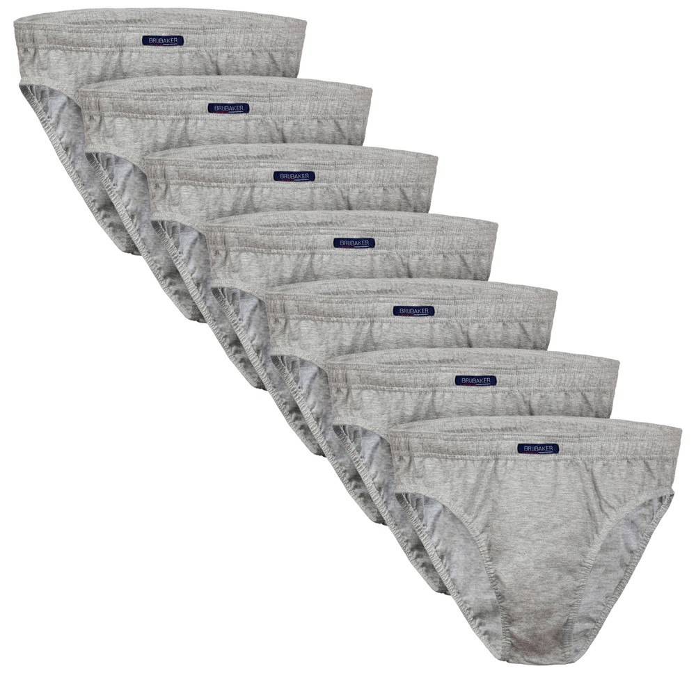 BRUBAKER Men's Basic Sport Brief 7-Pack