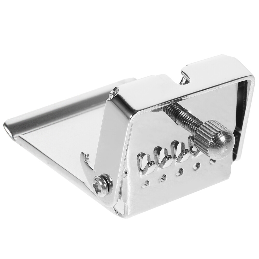 Plated Tailpiece Replacement Accessory for 5 String Banjo HA151