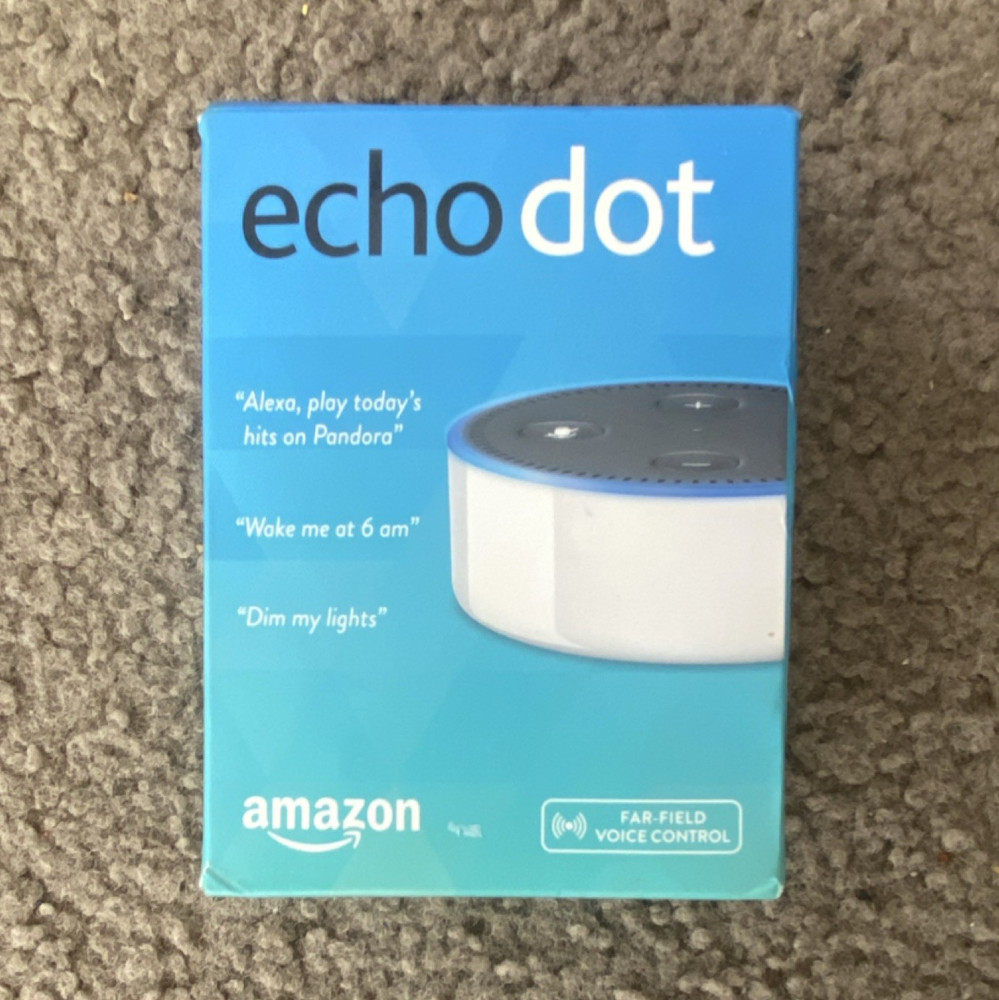 Amazon Echo Dot (2nd Generation) Smart Speaker Alexa Wi-Fi Bluetooth Voice