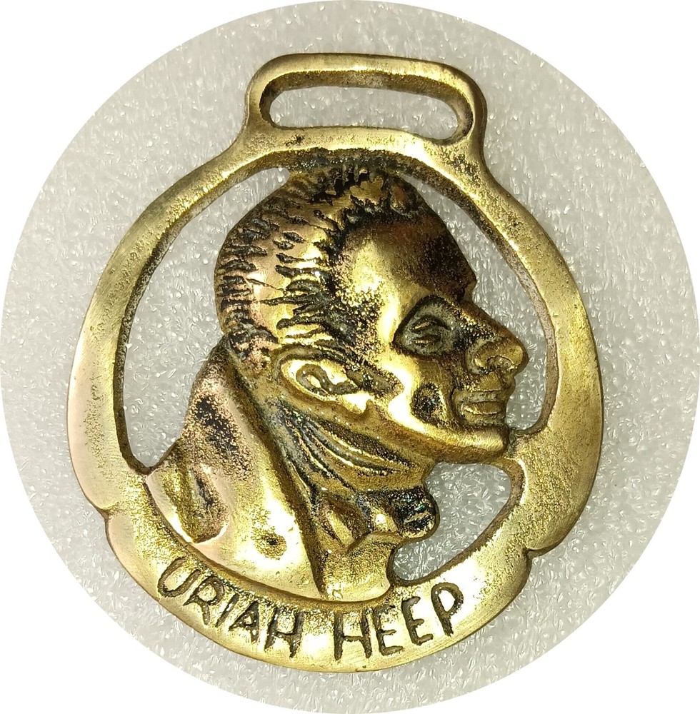URIAH HEEP (Charles Dickens)  horse brass (8405)