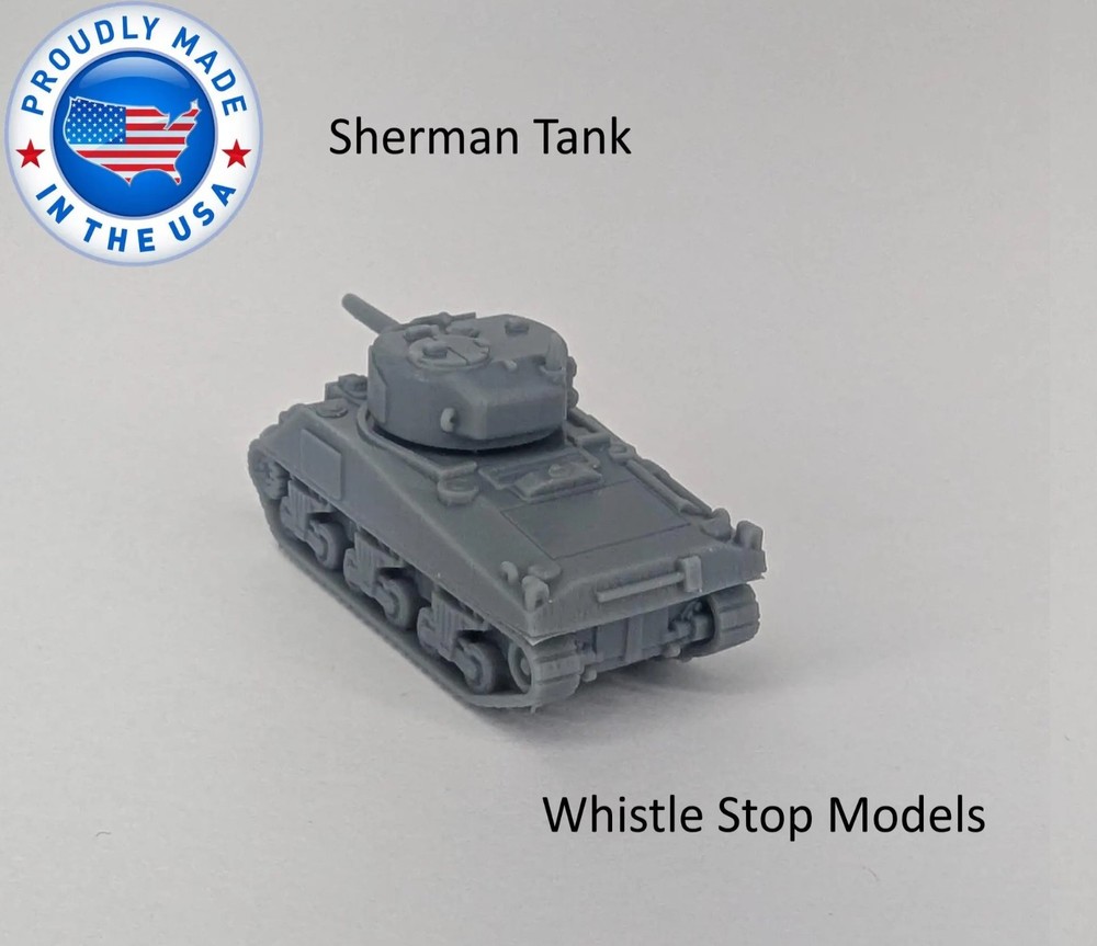 Z Scale Sherman tank