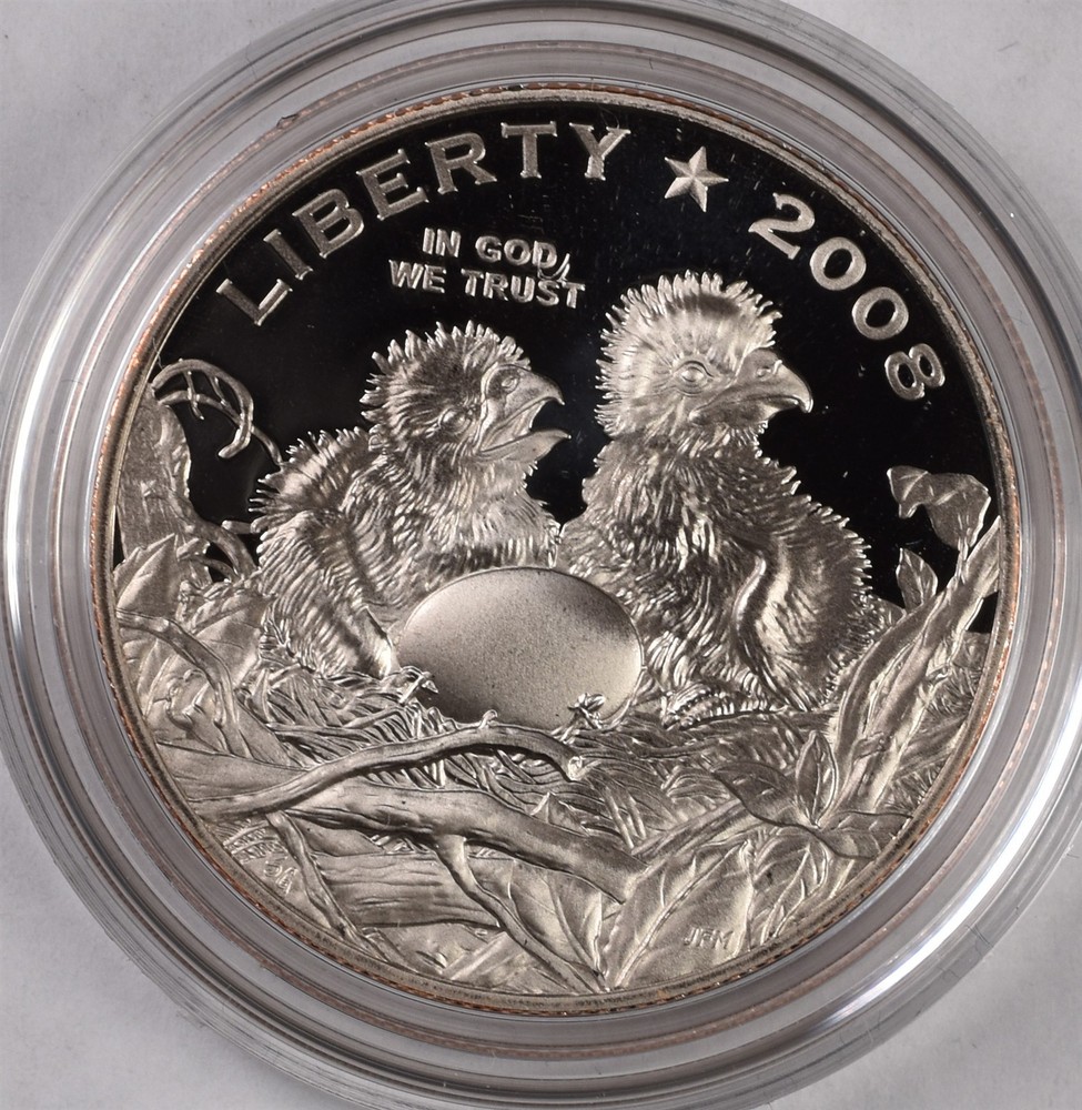 2008 Bald Eagle Commemorative Half Dollar - Proof With Box & COA