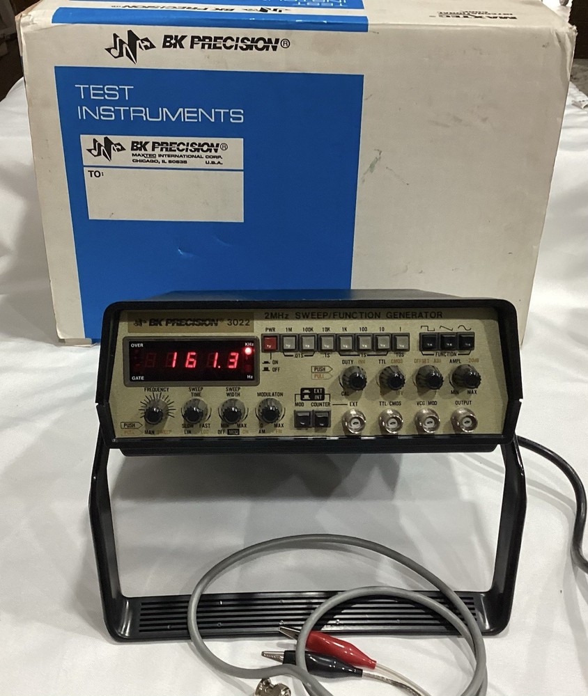 BK PRECISION 3022 2MHz SWEEP/FUNCTION GENERATOR - tested