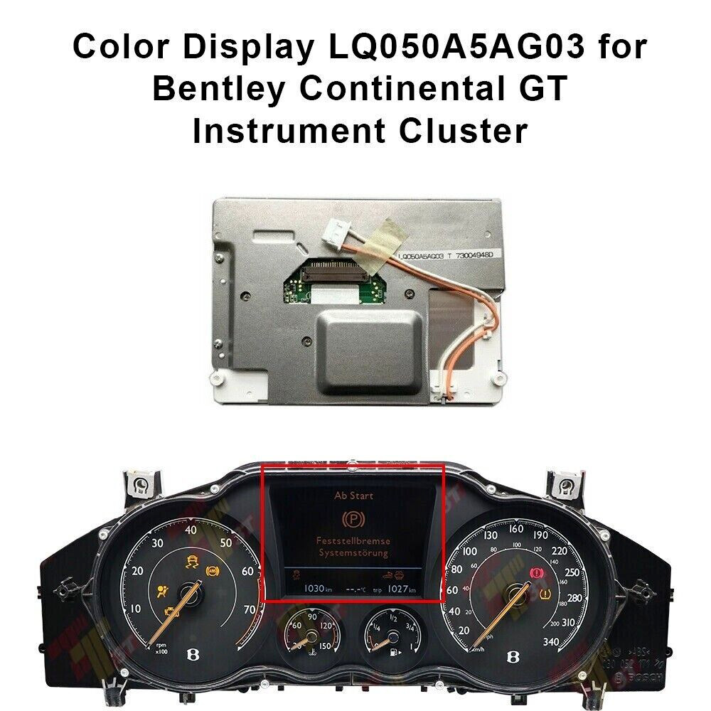 Original 5'' LCD Display Screen panel For 2007 Bentley Continental flying spur