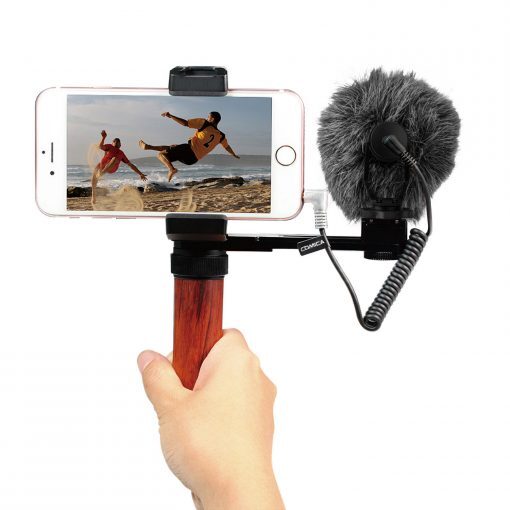 CoMica - Mini On-Camera Directional Shotgun Mic (Black)