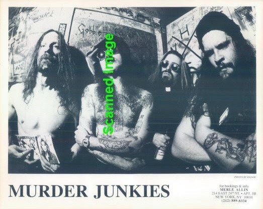 Press Photo: MURDER JUNKIES 8x10 B&W