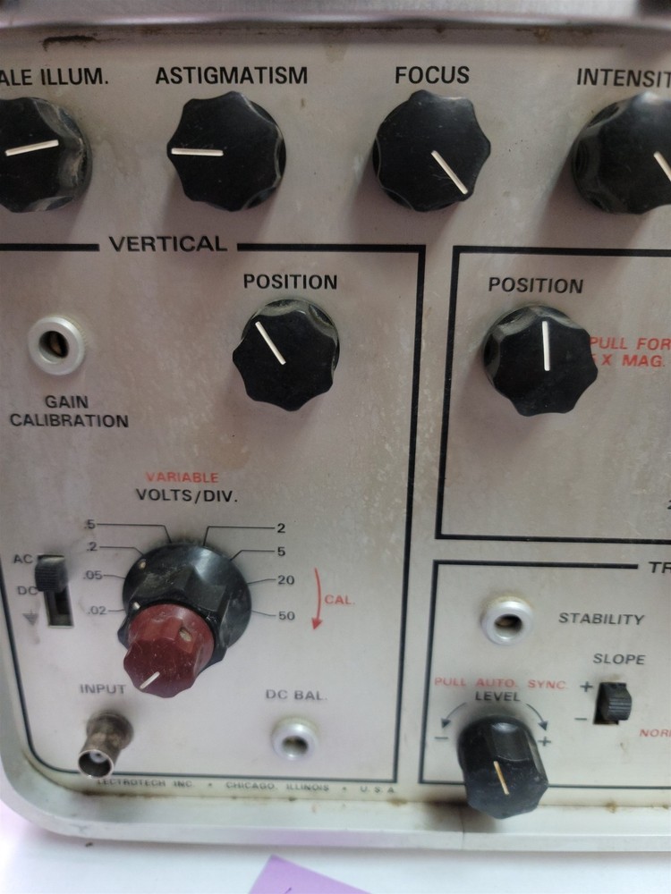 Lectrotech TO-50 Solid State Triggered Sweep Oscilloscope