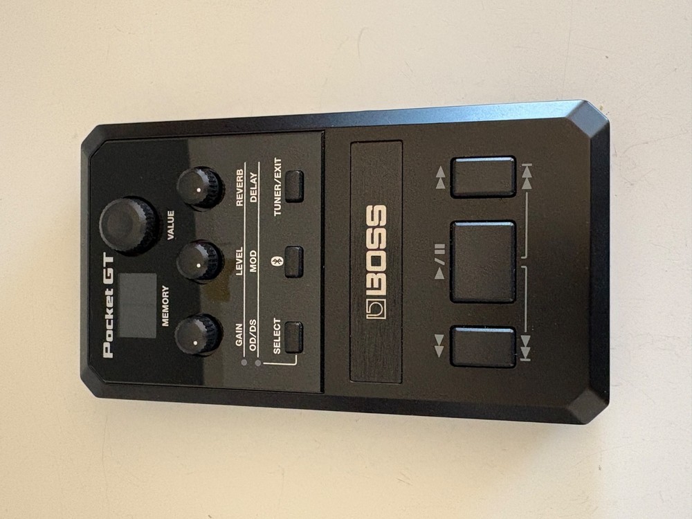 Boss Pocket GT Effects Processor in Box with paperwork Unused
