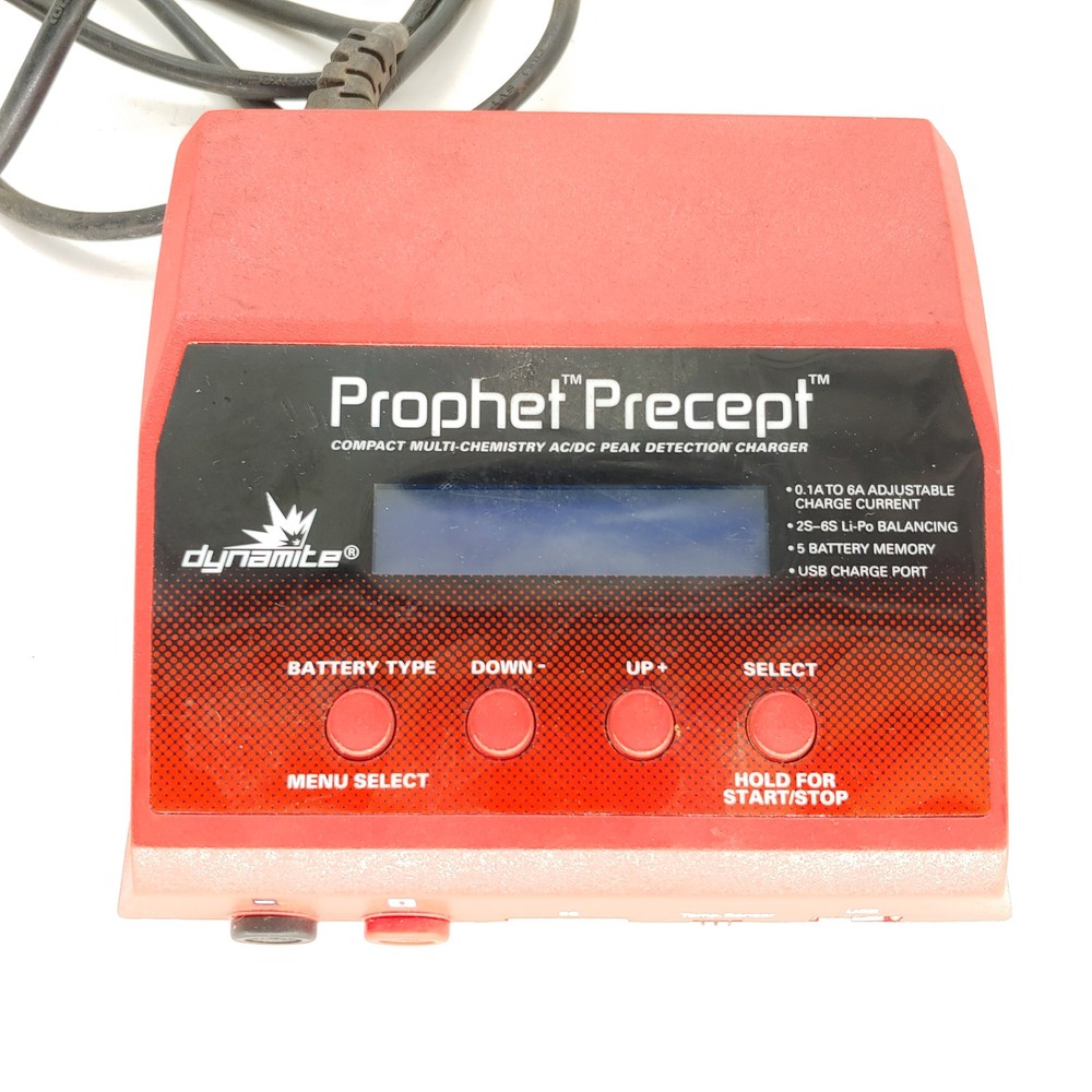 Dynamite Prophet Precept 80W LCD ACDC Battery Charger Used