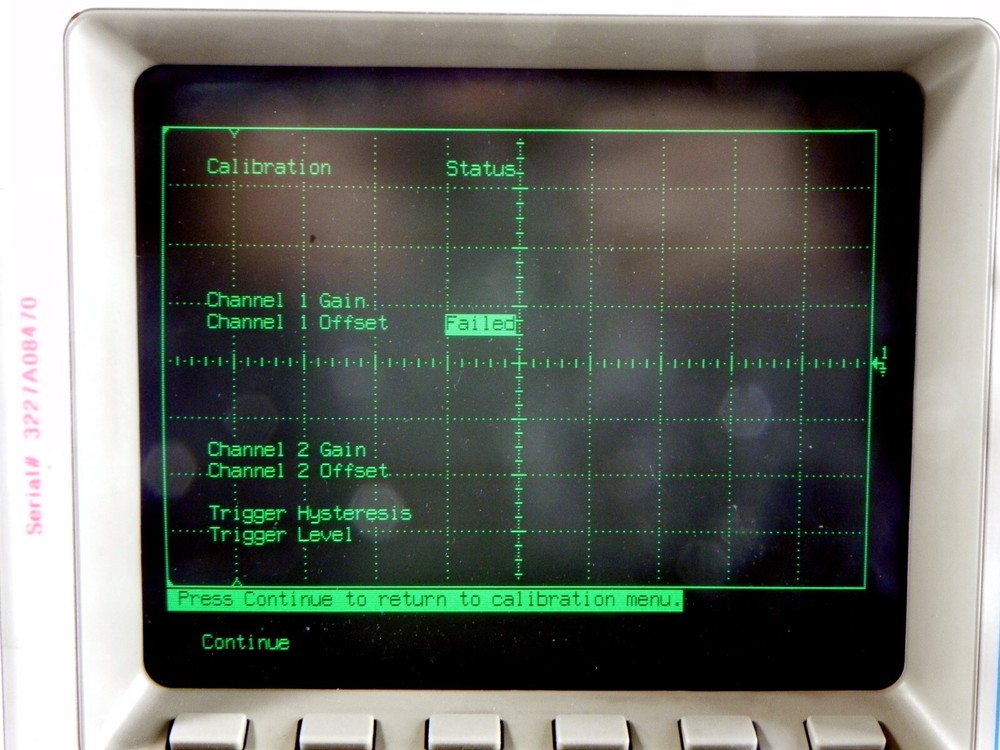 Keysight 54600A Oscilloscope, 2-Channel, 100 MHz Sold AS IS