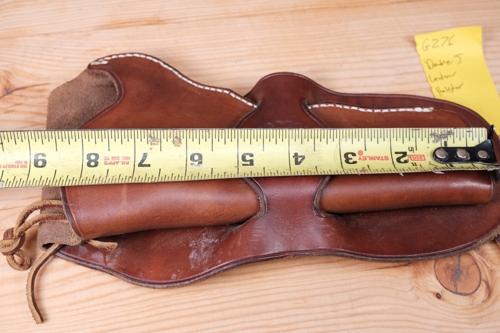 G276 J.P Winegar Double J Leather Holster