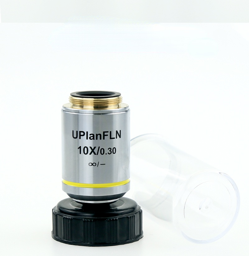 1PC RMS Thread Infinity System Semi-apochromatic Plan Fluorescent Objective Lens