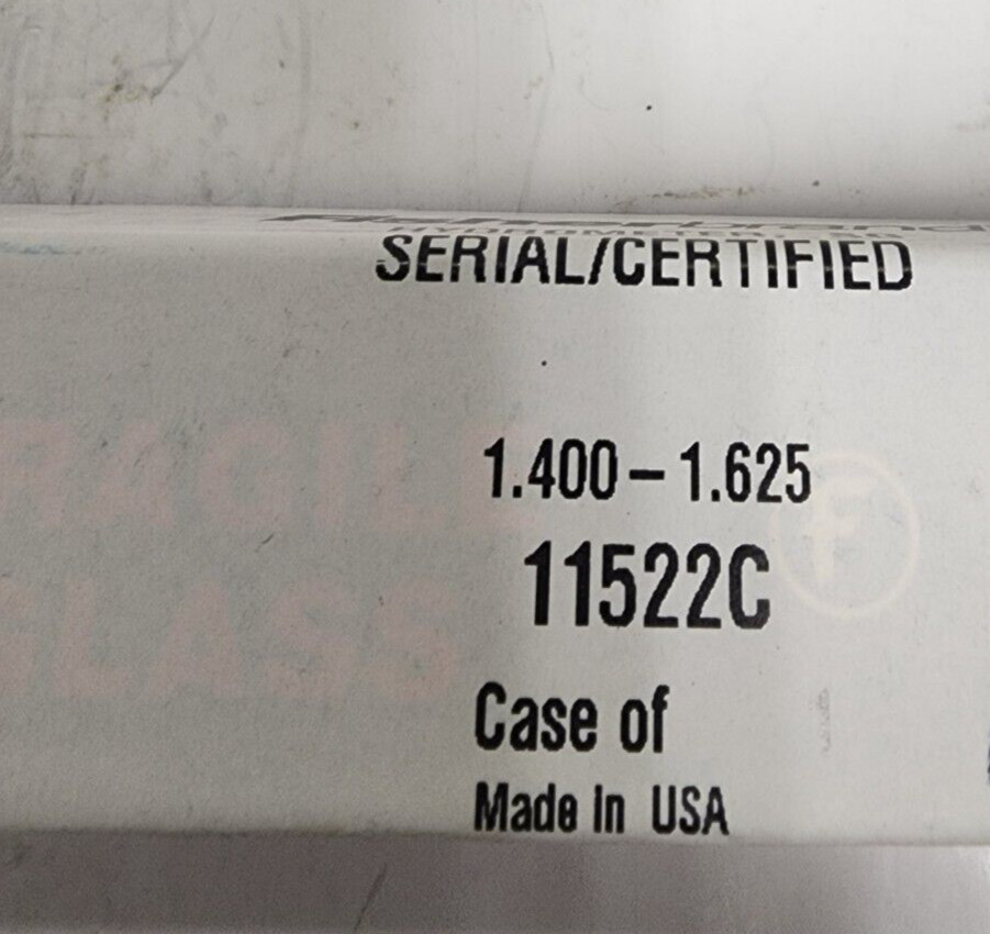 FISHERBRAND HYDROMETER 11522C SPECIFIC GRAVITY