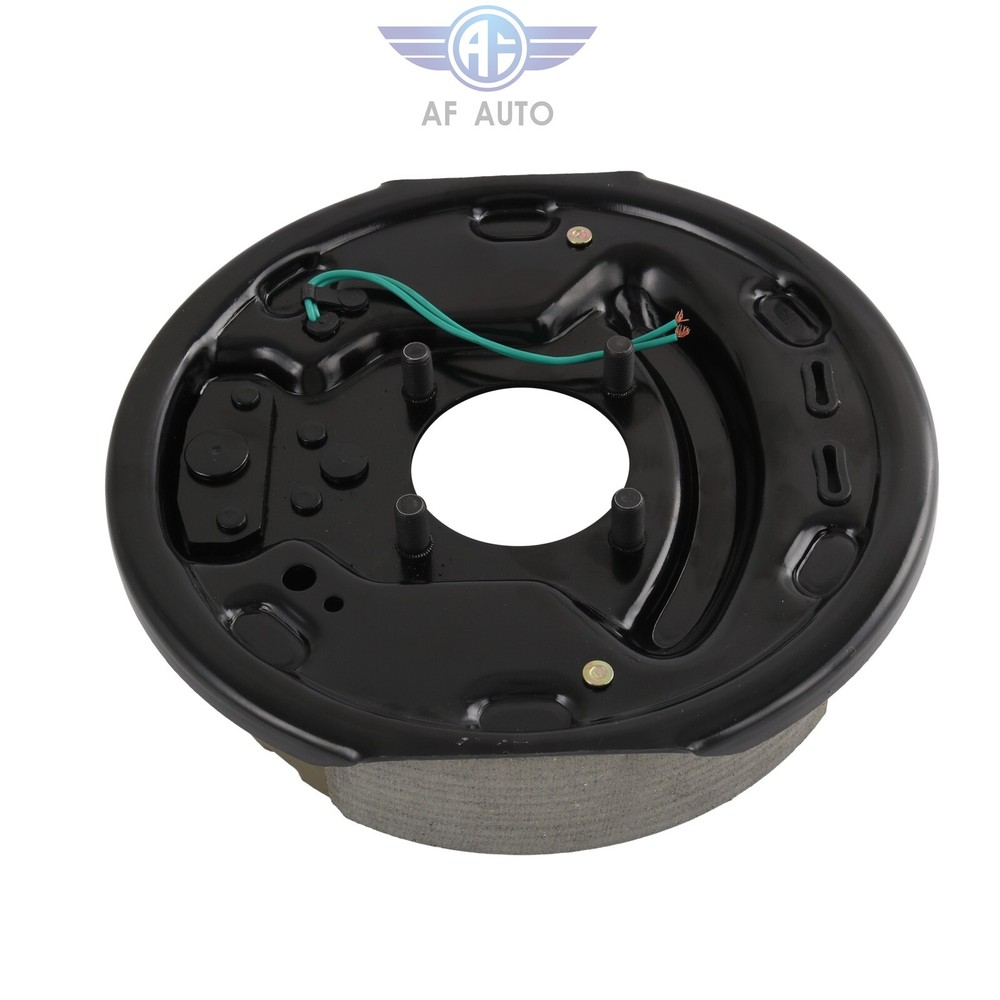 Set Electric Trailer Brake Assembly 10" x 2-1/4" Self-Adjusting 1 Left & 1 Right