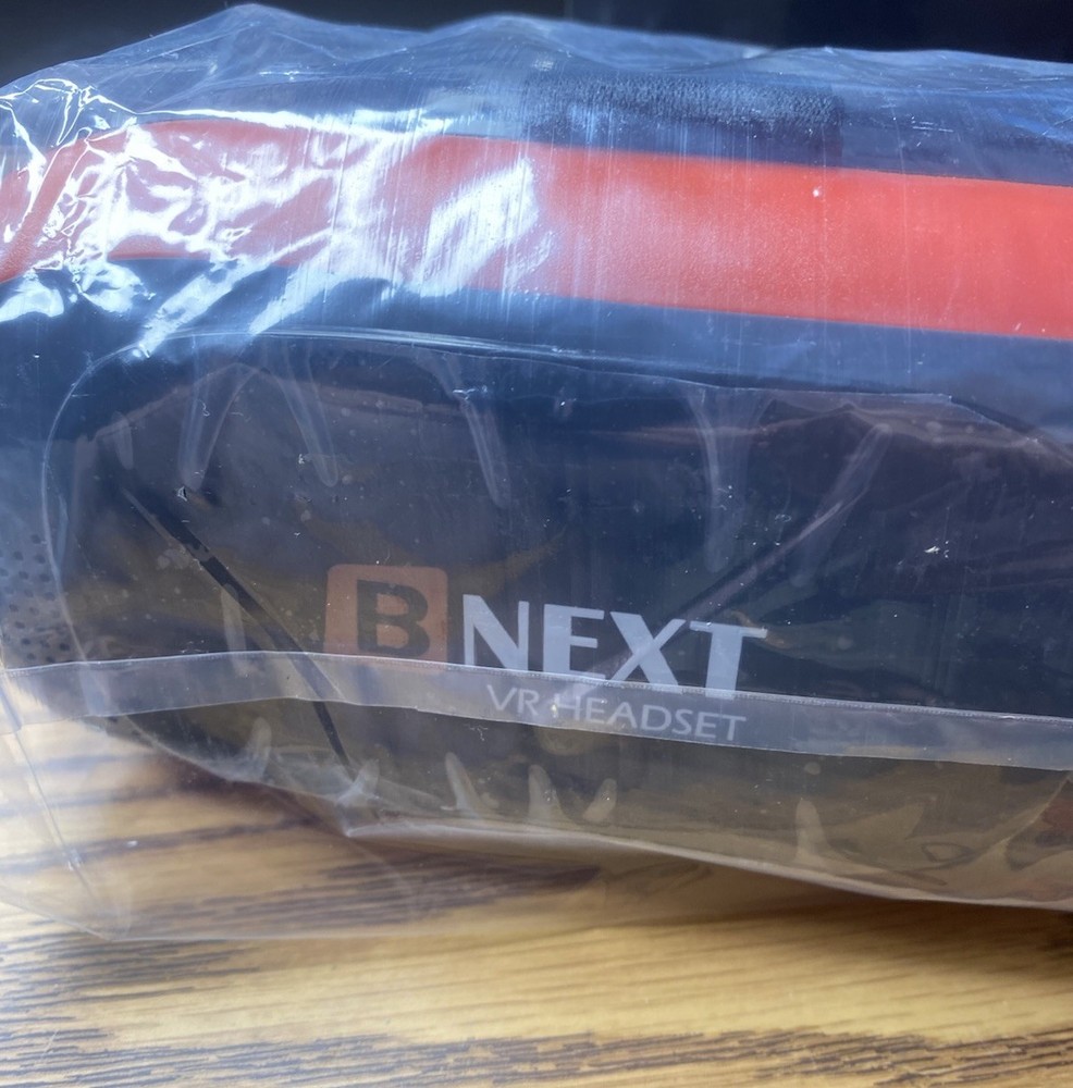 BNEXT VR Headset Compatible with iPhone & Android Phone - Universal Virtual Red