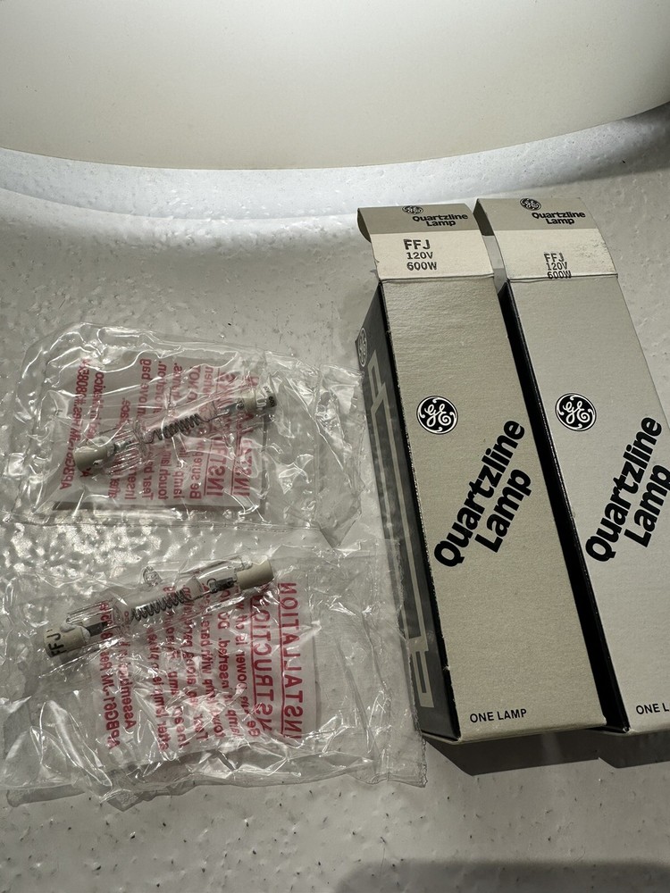 FFJ "2-pack" projector printer optical lamp projection light bulb 120v 600w,G.E.