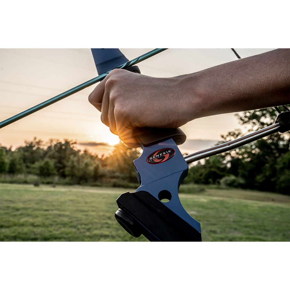 Genesis Original Lightweight Archery Compound Bow/Arrow Set, Right Handed,Carbon