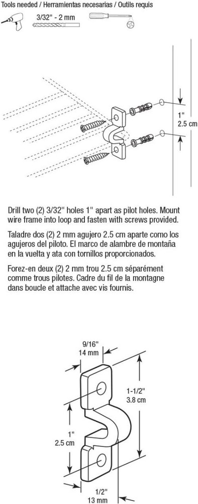 Loop Clip, Fits Wire Shelves, Plastic Construction, White 12 Pack