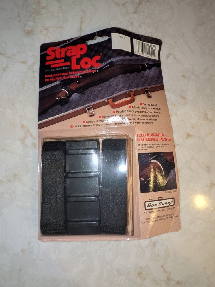 New Gun Guard Strap Loc Hook-and-Loop Retaining System (Model SL-2)