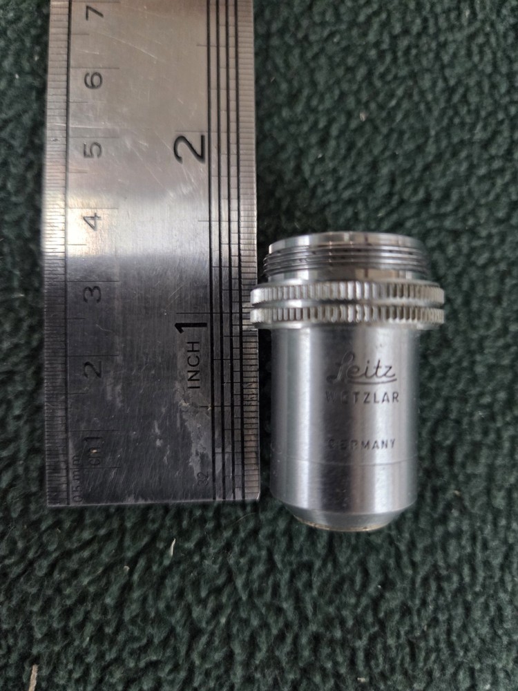 LEITZ WETZLAR  3.2 / 0.12  170/-   MICROSCOPE OBJECTIVE